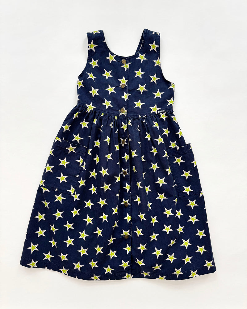 Vintage Oshkosh Stars Denim Dress