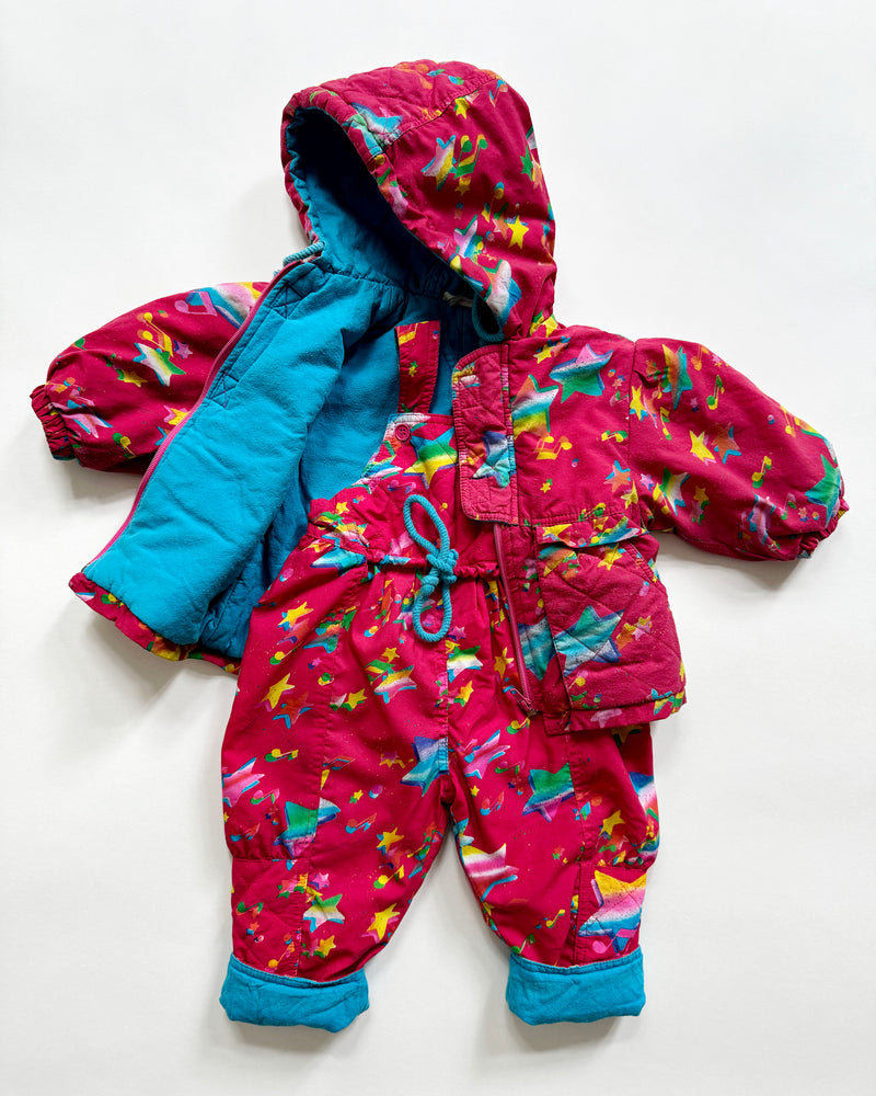 Vintage Two Piece Snow Suit