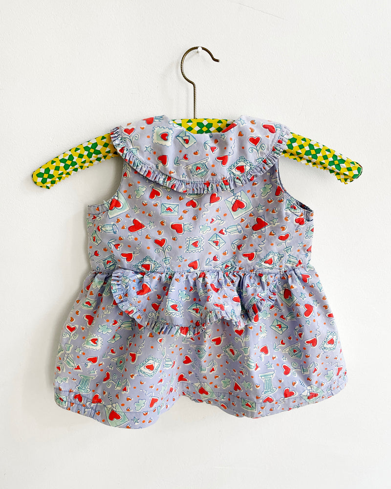 Vintage Oilily Love Letter Cotton Dress