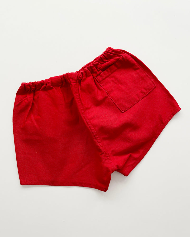 70s Vintage Cotton Shorts