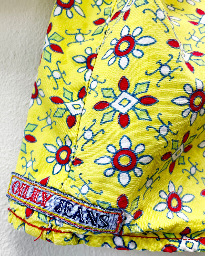 Vintage Oilily Yellow Blouse