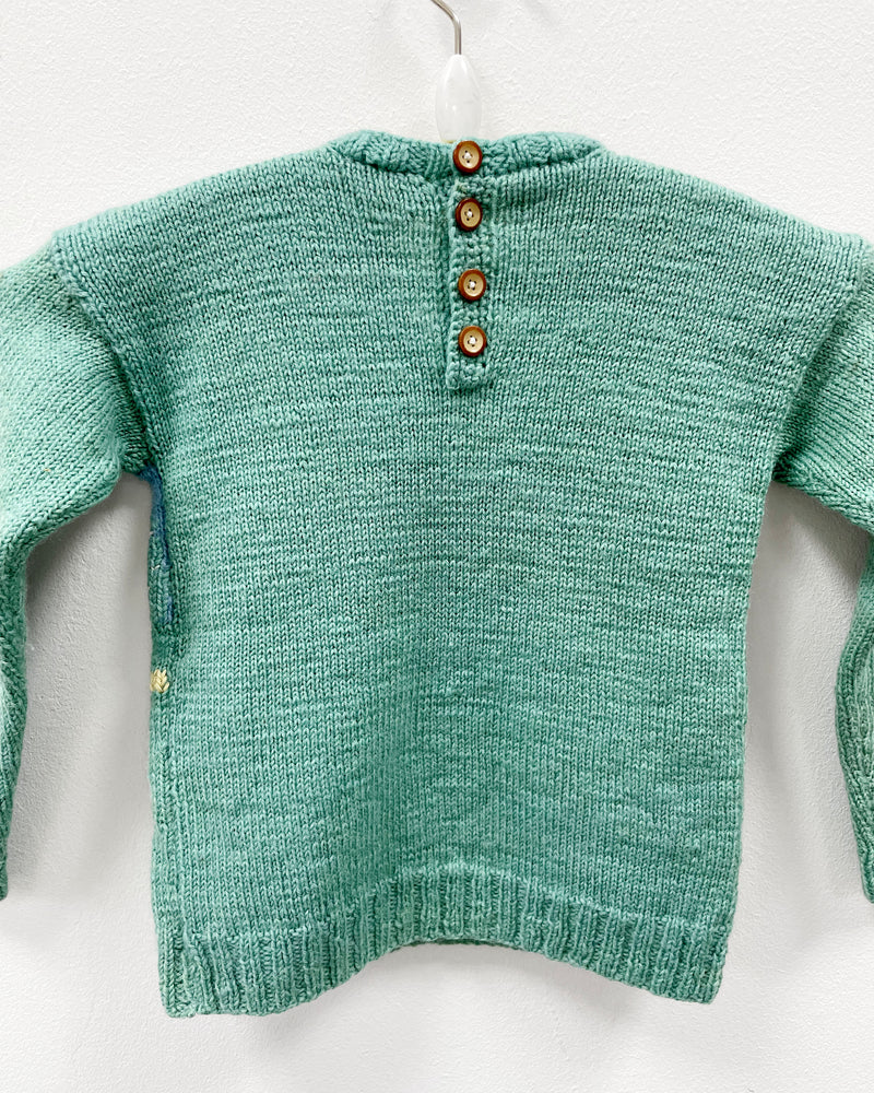 Handmade Vintage Rabbit Wool Sweater