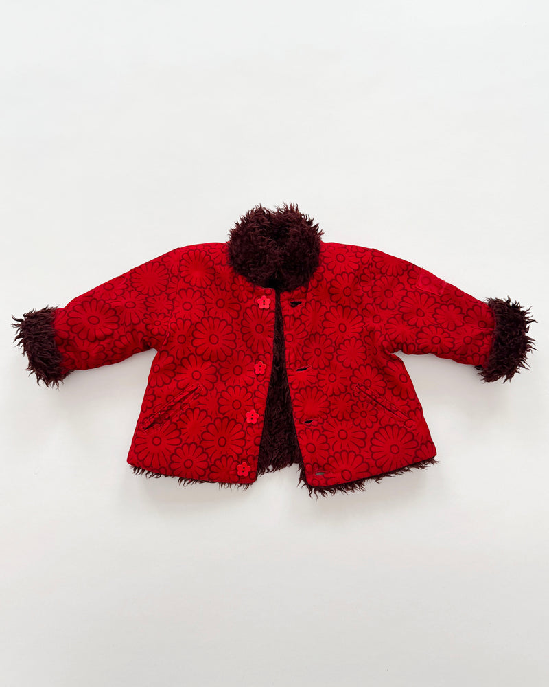 Reversible Vintage Furry Coruroy Jacket
