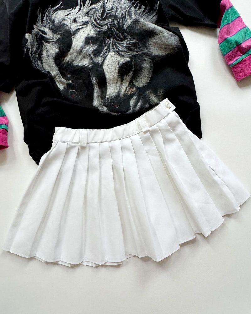 Vintage Pleated Skirt