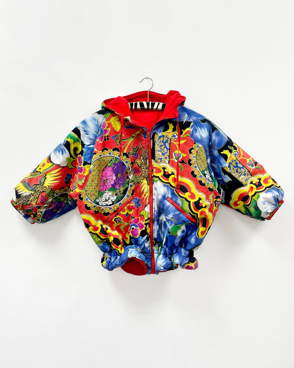 Vintage Padded Bomber Jacket