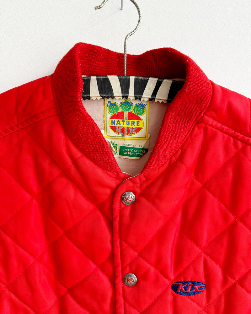 Vintage Benetton Quilted Vest