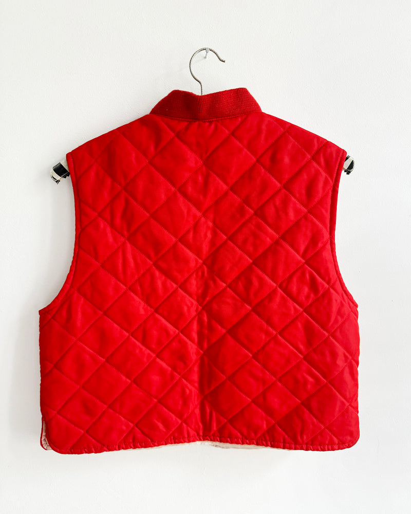 Vintage Benetton Quilted Vest