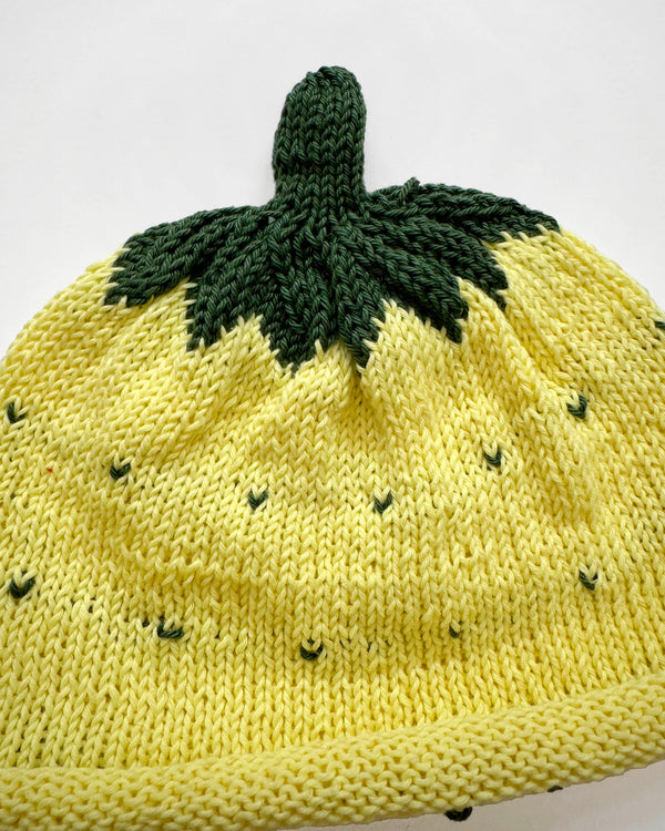 Handmade Strawberry Hat 4-6Y