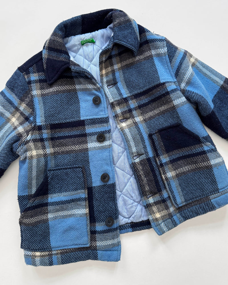 Benetton Padded Wool Jacket 5Y