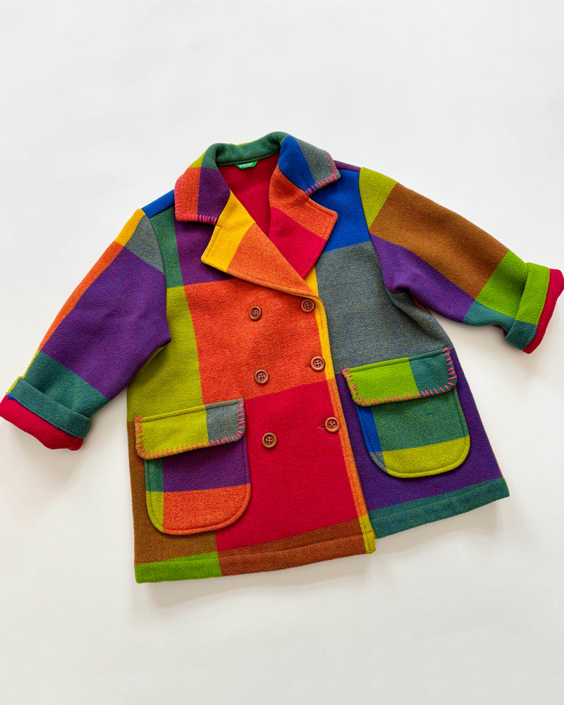 Benetton Wool Coat 7-8Y