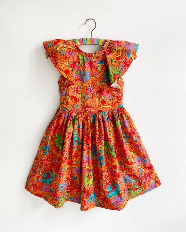 Vinatge Oilily Floral Cotton Dress