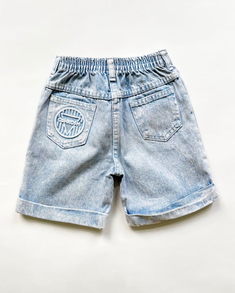 Vintage Oshkosh Denim Shorts With Elastic Waist 5T