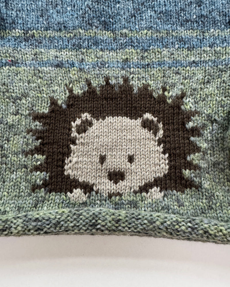 Vintage Wool Blend Hedgehog Sweater