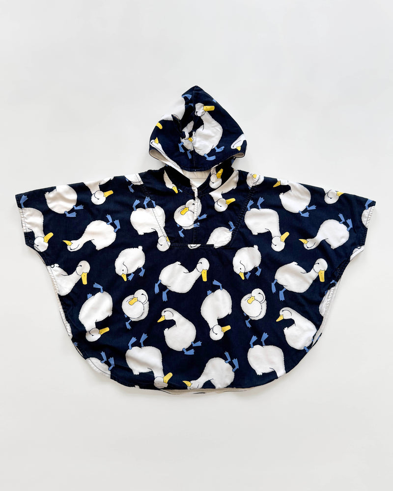 Catimini Lined Cotton Goose Cape 3Y