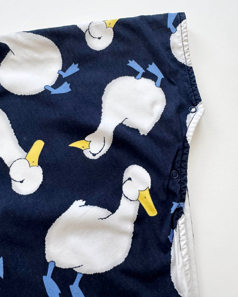 Catimini Lined Cotton Goose Cape 3Y