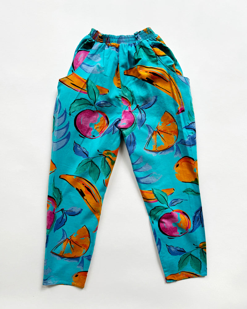 Vintage Banana Cotton Trousers