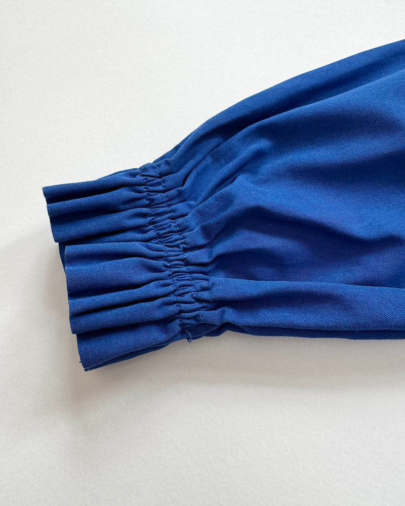 Cotton Dress With Big Collar 6Y