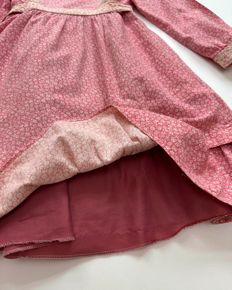 70s Hummelsheim Patchwork Cotton Dress 7Y