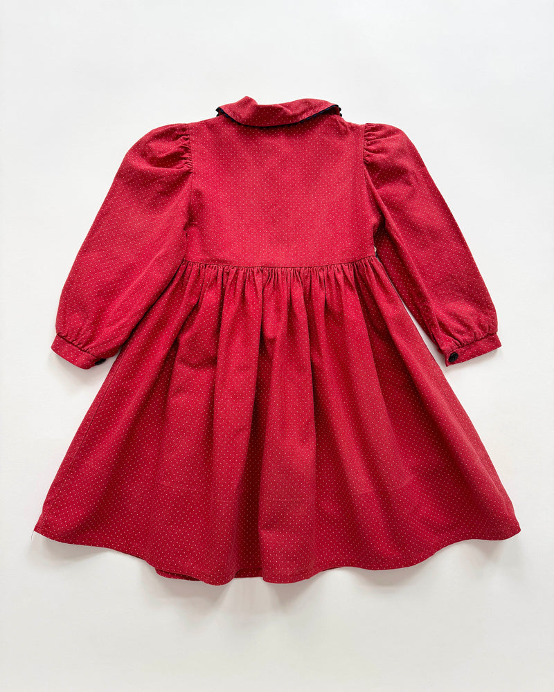 Jacadi Teddy Bear Cotton Dress 4Y