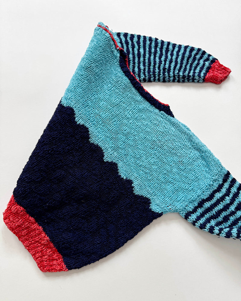 Handmade Cotton Fish Sweater 2-3Y