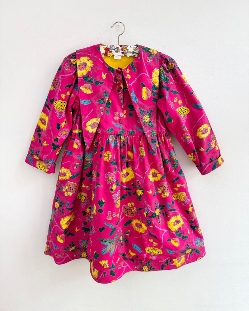 Vintage Oilily Cotton Lined Floral Dress