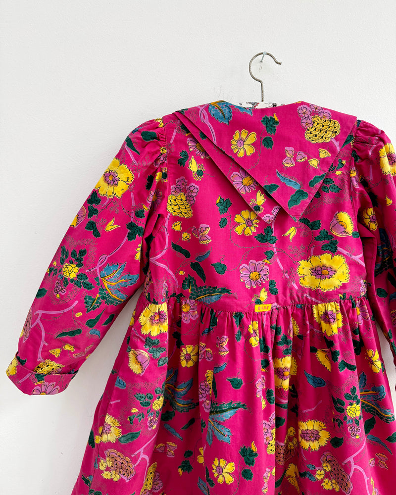 Vintage Oilily Cotton Lined Floral Dress