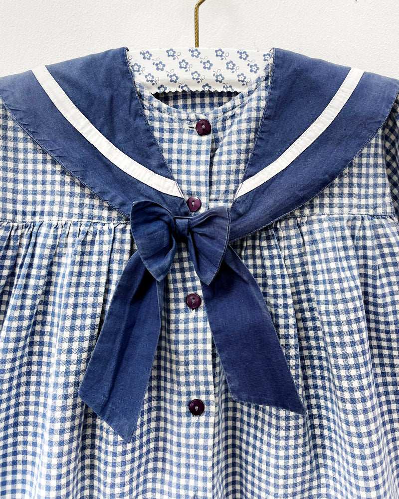 Vintage Cotton Sailor Dress