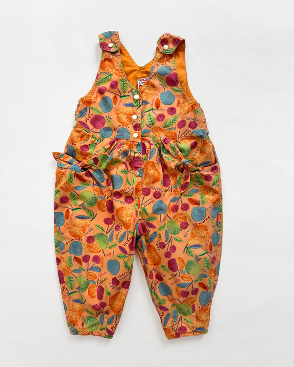 Vintage H&M Fruit Cotton Jumpsuit 24M