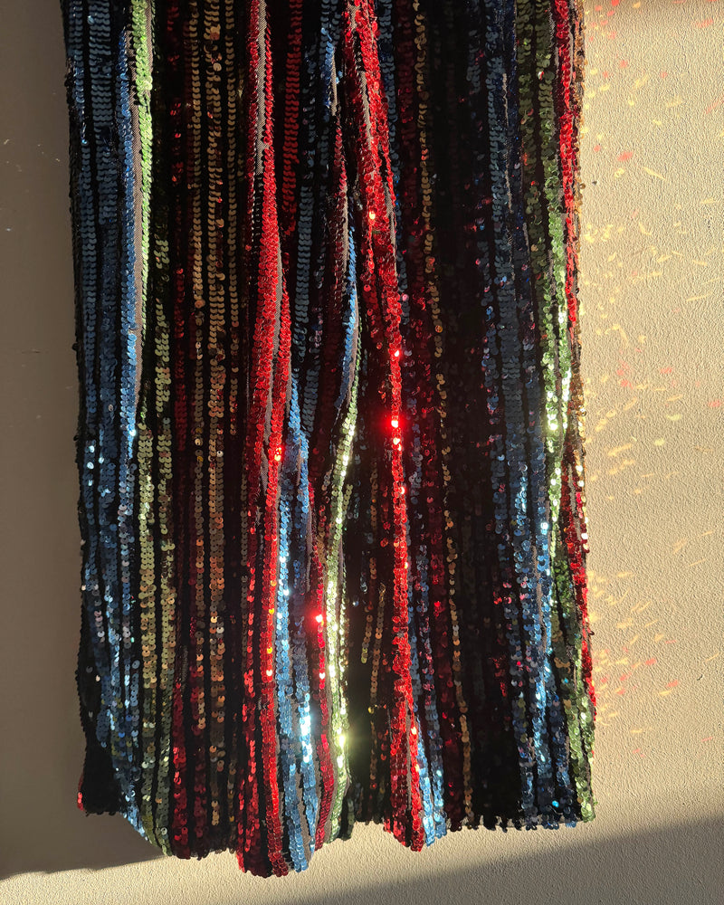 70s Sequin Overalls ADULTS