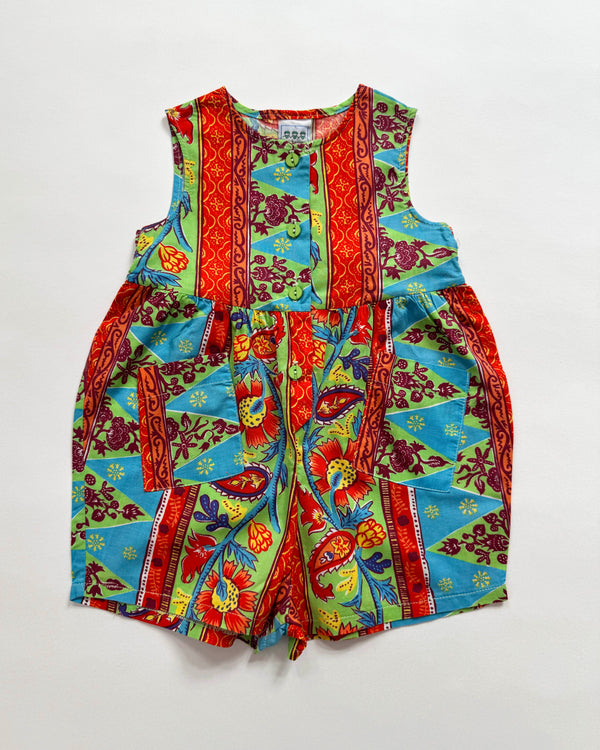 Floral Cotton Romper 24M