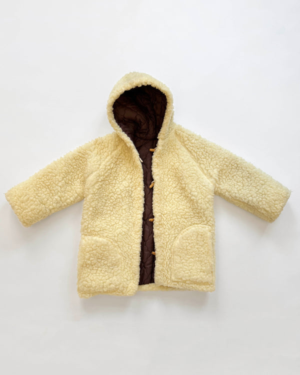 Padded & Lined Wool Coat 5-6Y