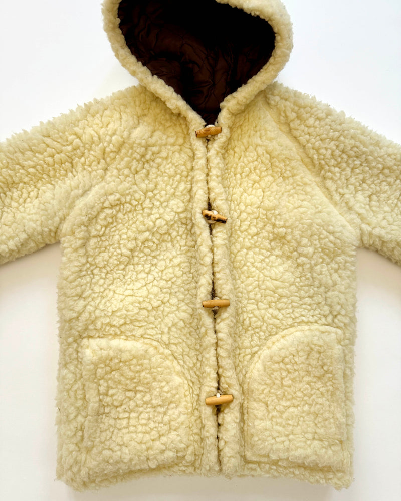 Padded & Lined Wool Coat 5-6Y