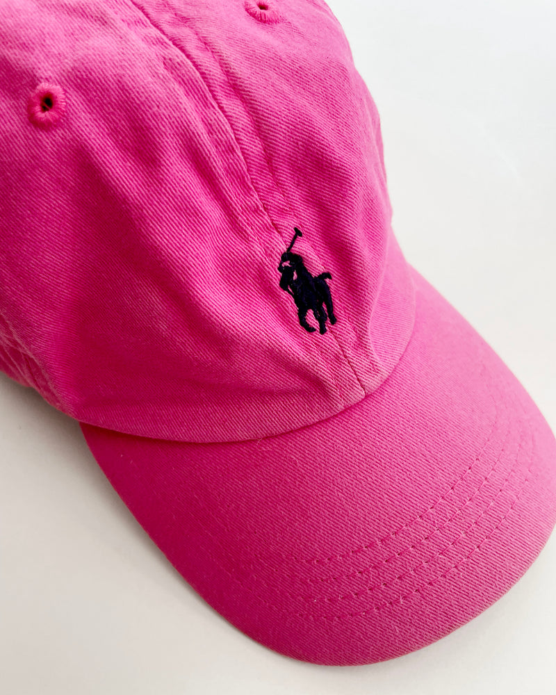 Ralph Lauren Pink Denim Cap