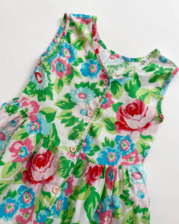 Floral Cotton Jumpuit 2Y