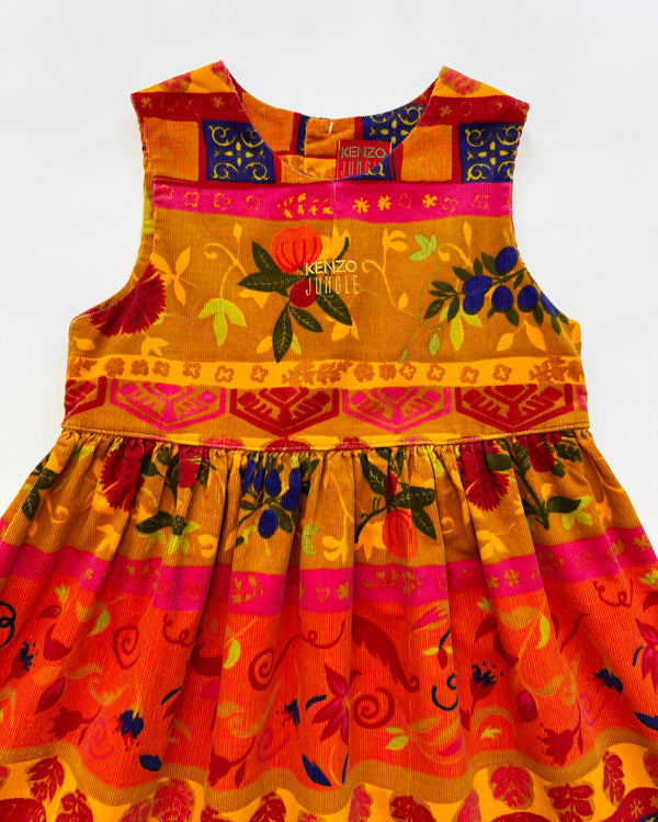 Kenzo Corduroy Dress 7-8Y