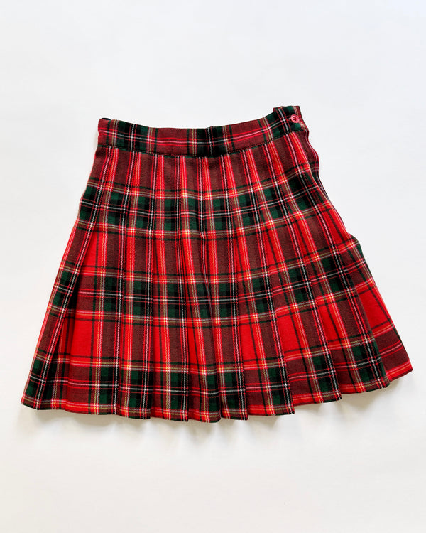 Vintage Plaid Skirt