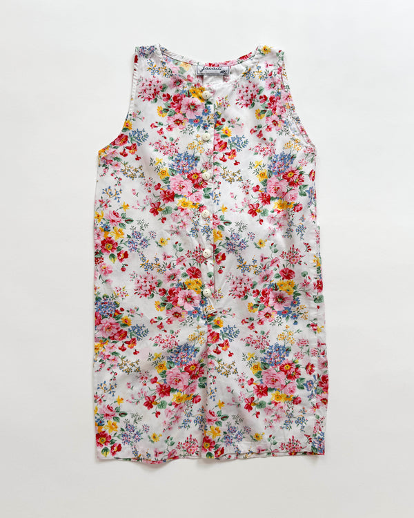 Jacadi Floral Cotton Jumpsuit 5Y