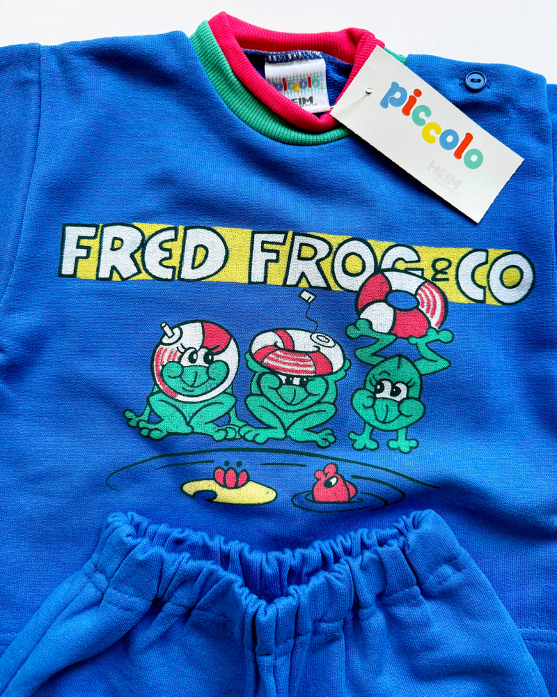 Deadstock Vintage Fred Frog Sweatsuit