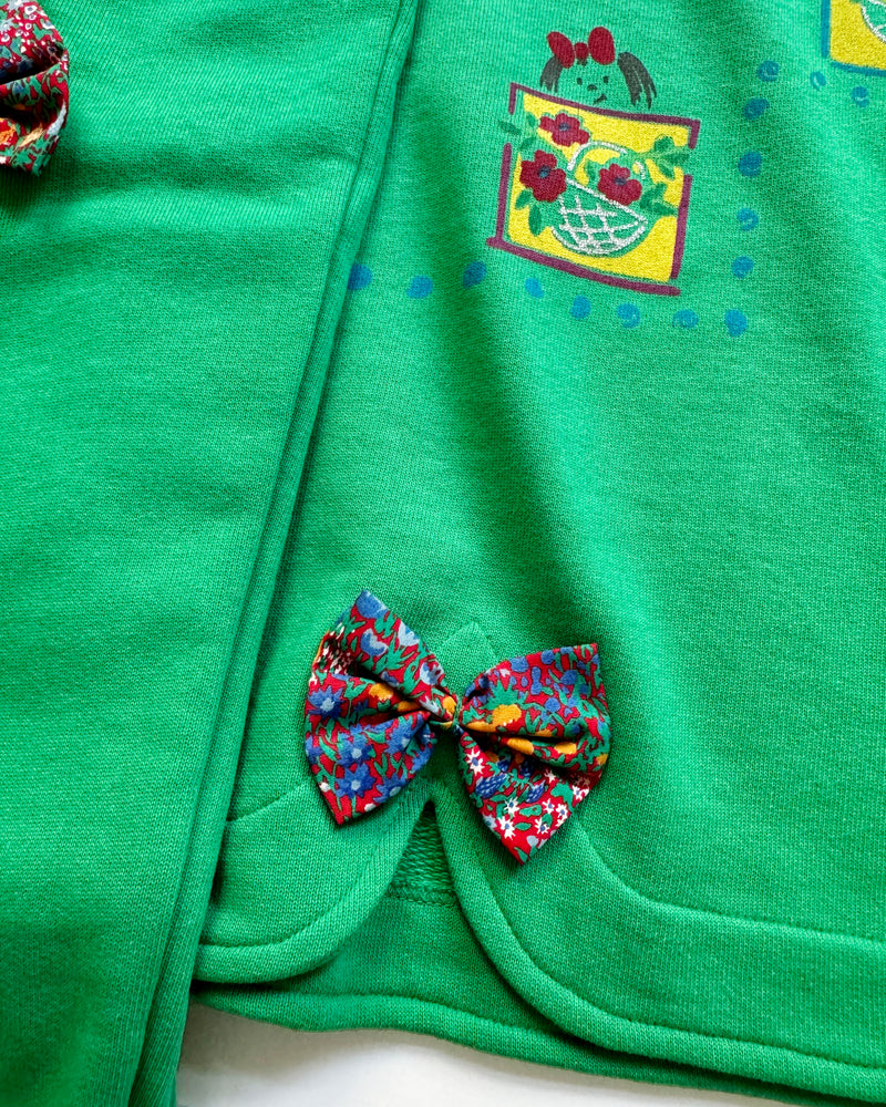 Deadstock Vintage Sweatsuit With Bows