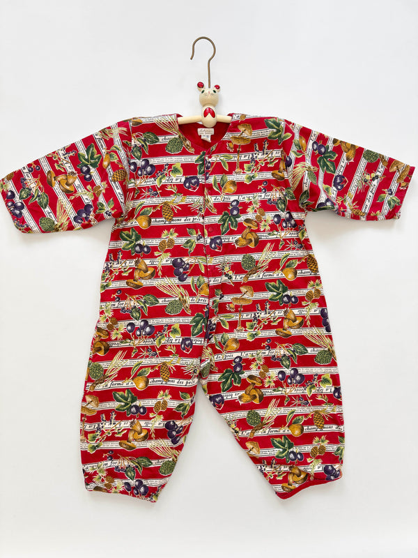 Catimini Lined Cotton Suit 24M