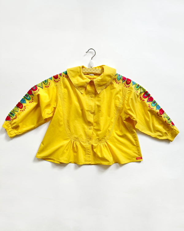 Vintage Oilily Embroidered Blouse