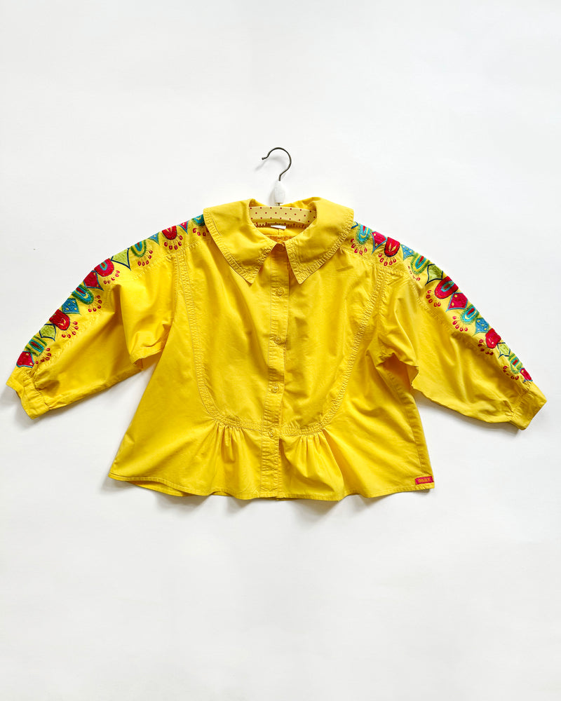 Vintage Oilily Embroidered Blouse