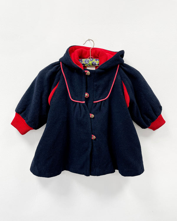 Vintage Oilily Wool Coat 2Y