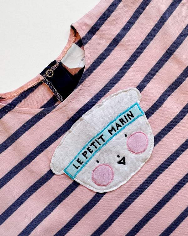 Striped Sailor Cotton Top
