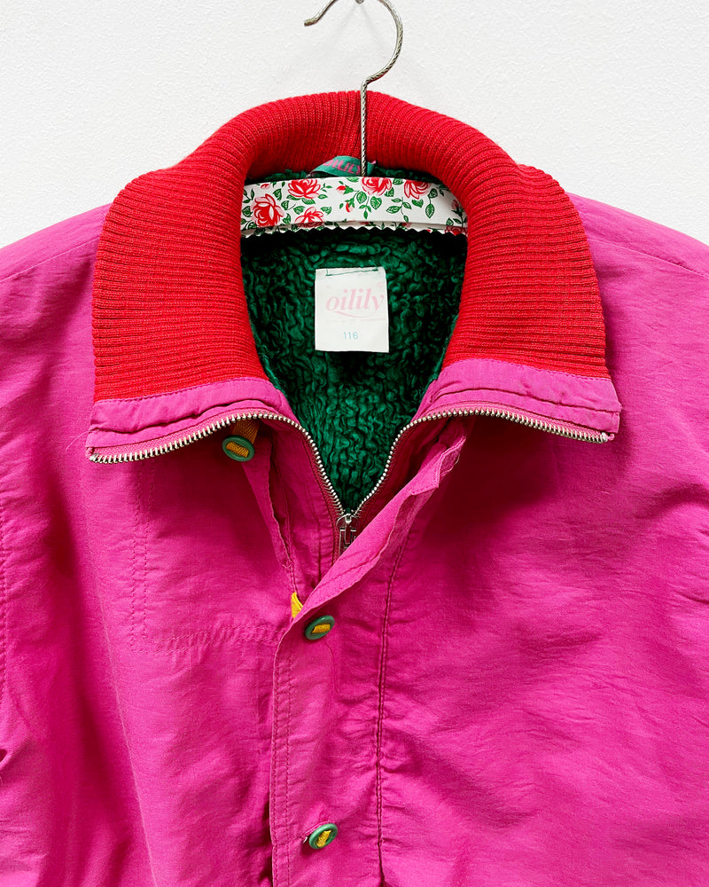 Vintage Oilily Sherpa Lined Coat