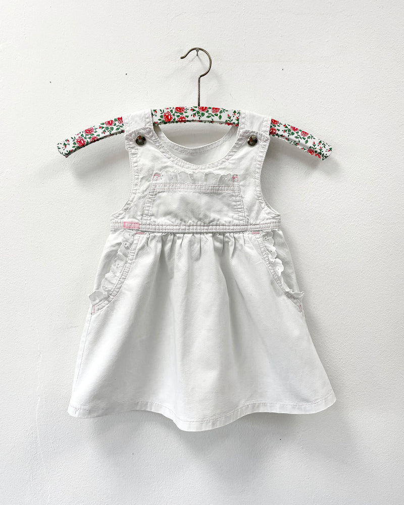 Vintage Lee White Dress 2T