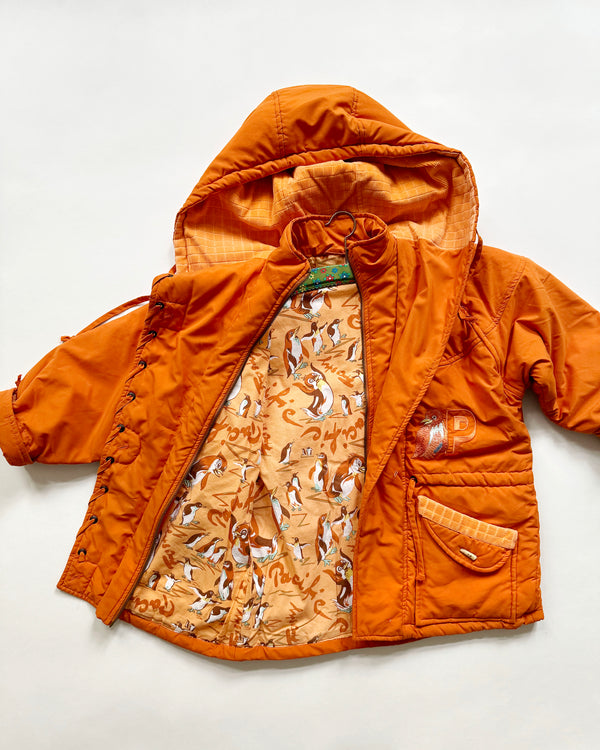 Vintage Penguin Padded Parka