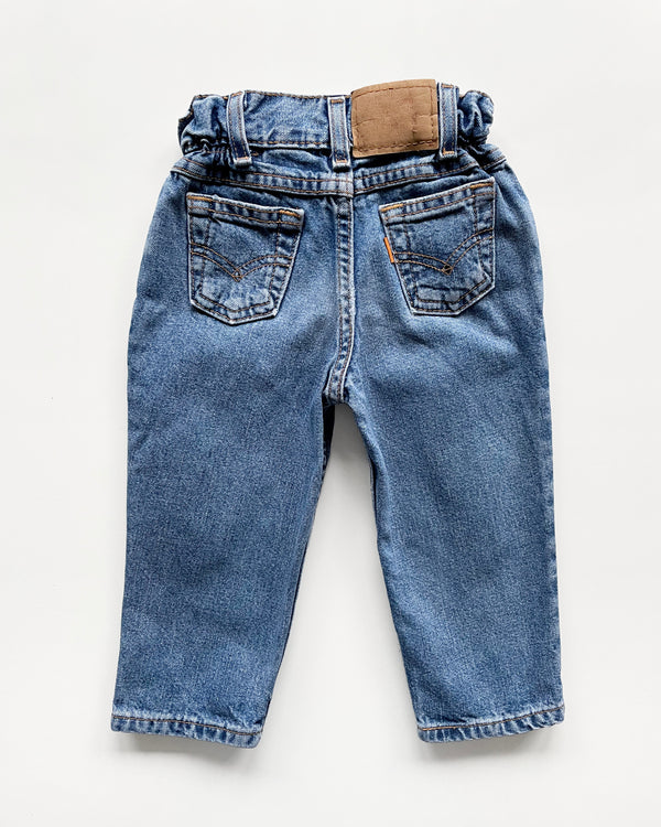 Vintage Levi's Jeans With Elastic Waist 2T