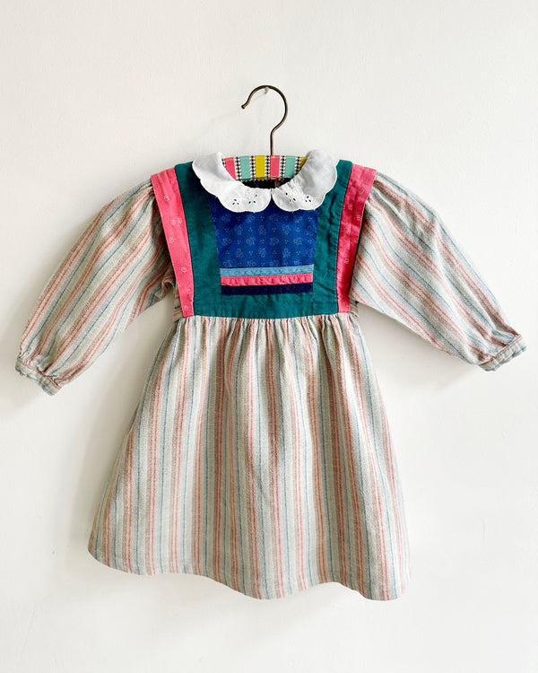 Vintage Sigikid Patchwork Cotton Dress