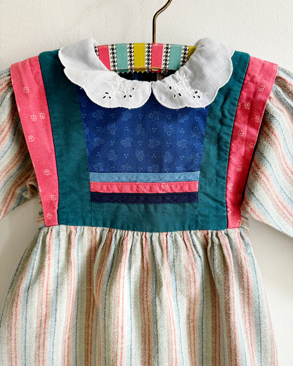 Vintage Sigikid Patchwork Cotton Dress